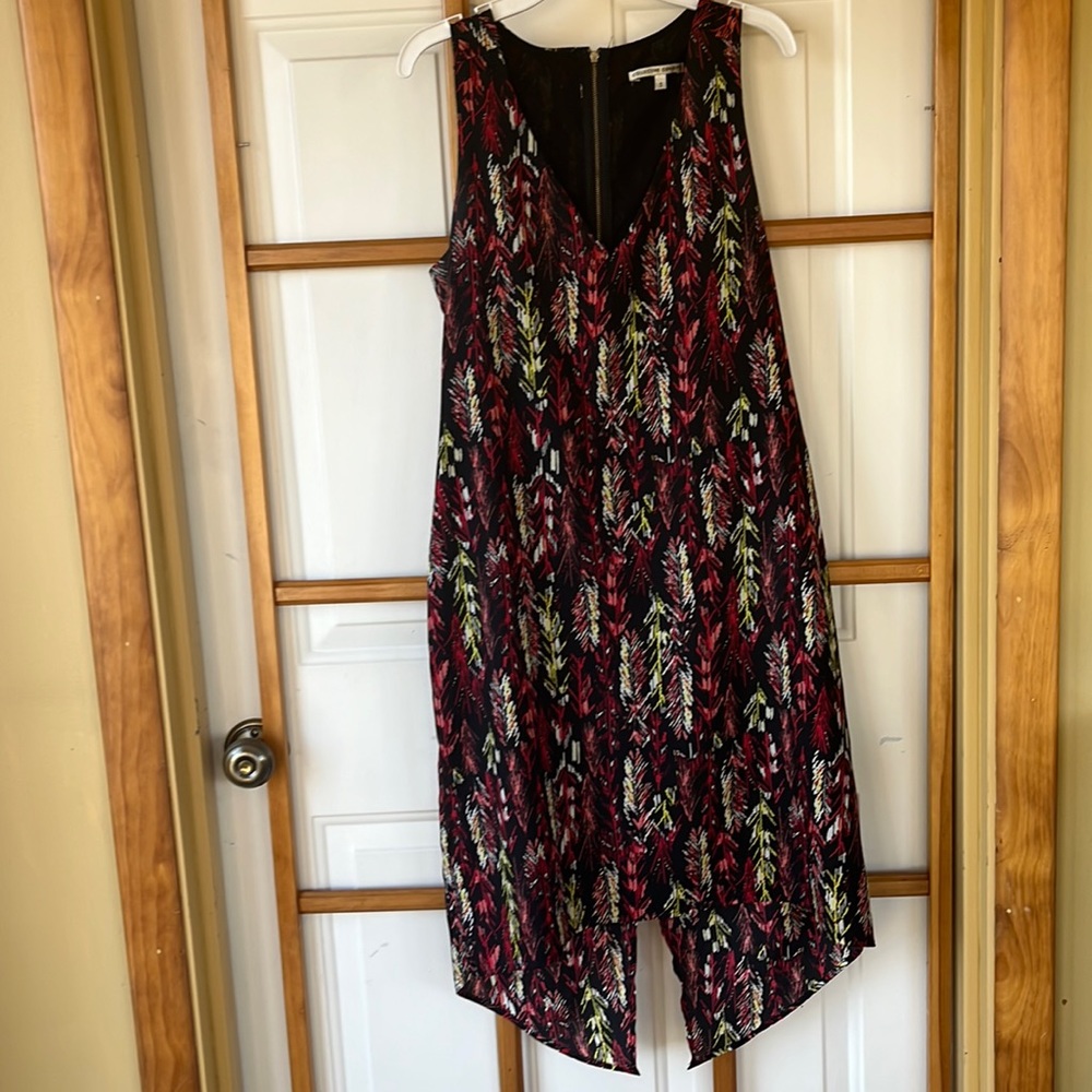 Vibrant Feather eclectic dress